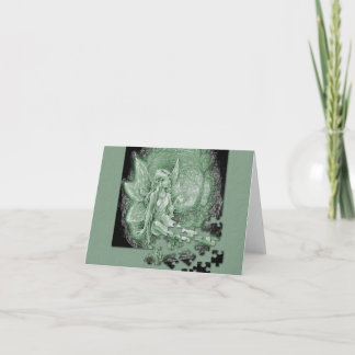 Tarjeta de nota para rompecabezas de productos lác