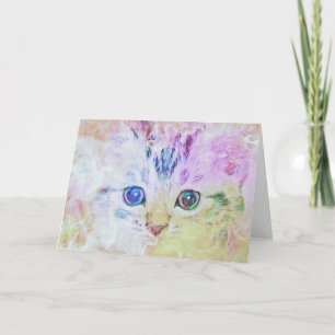 Tarjeta de nota Patel Kitten