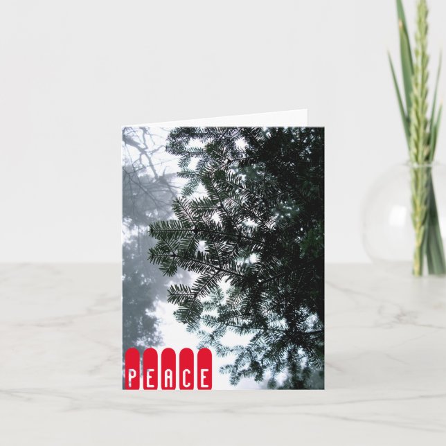 Tarjeta de nota - PAZ (Anverso)