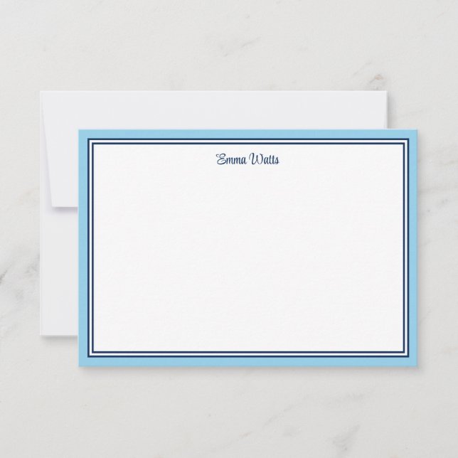 Tarjeta de nota personalizada (Anverso)