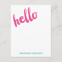 Tarjeta de nota personalizada de diseño de fondo s