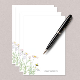 Tarjeta de nota personalizada de Honey Bee