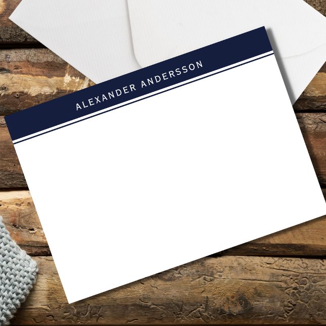 Tarjeta de nota personalizada para hombres de colo (Subido por el creador)