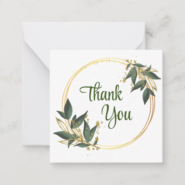 Tarjeta de nota plana (Anverso)