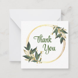 Tarjeta de nota plana