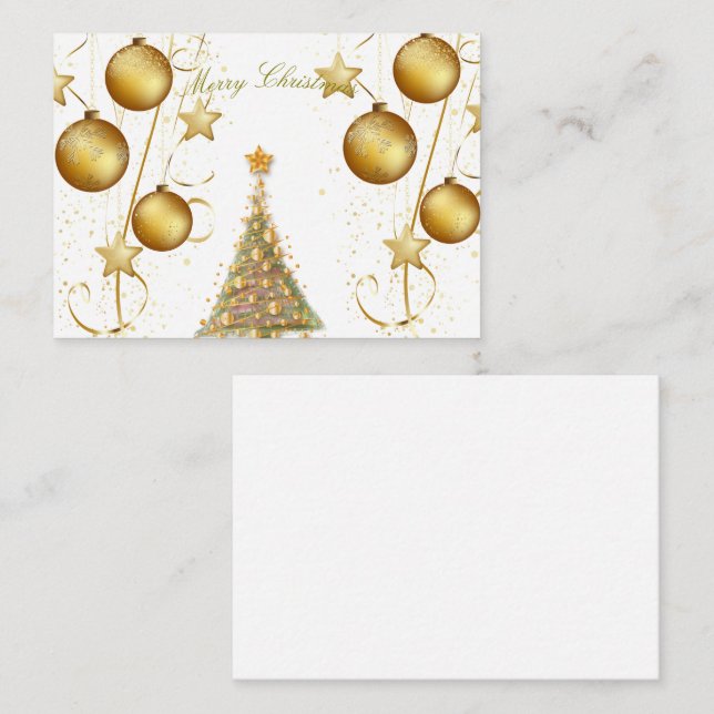 Tarjeta de nota plana (Anverso / Reverso)