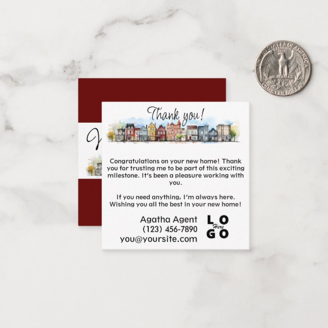 Tarjeta de nota plana (Anverso/Reverso In Situ)