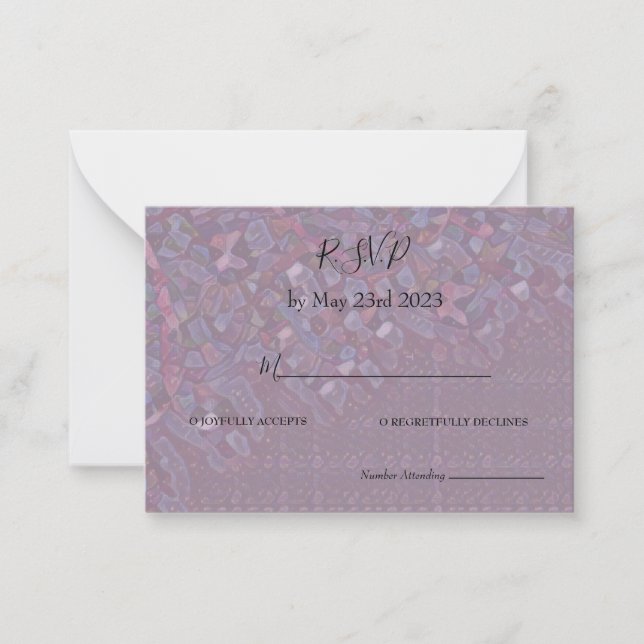 Tarjeta de nota plana (Anverso)