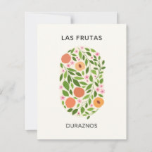 Tarjeta de nota plana