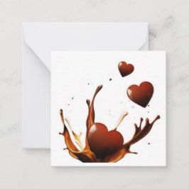 Tarjeta de nota plana