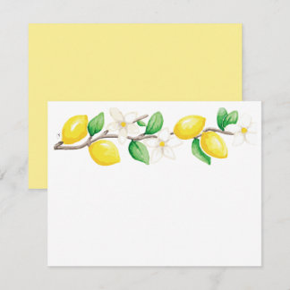 Tarjeta de nota plana