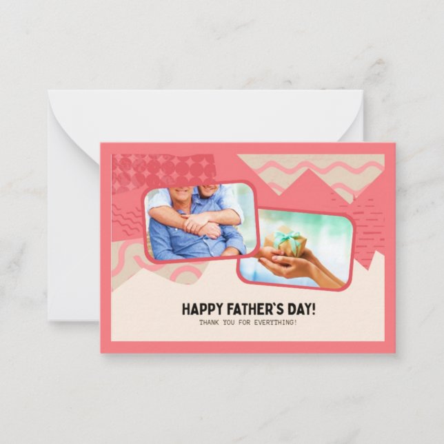 Tarjeta de nota plana (Anverso)