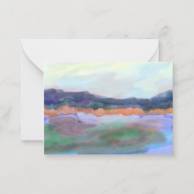 Tarjeta de nota plana (Anverso)