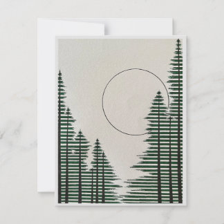 Tarjeta de nota plana