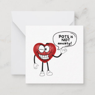 Tarjeta de nota plana