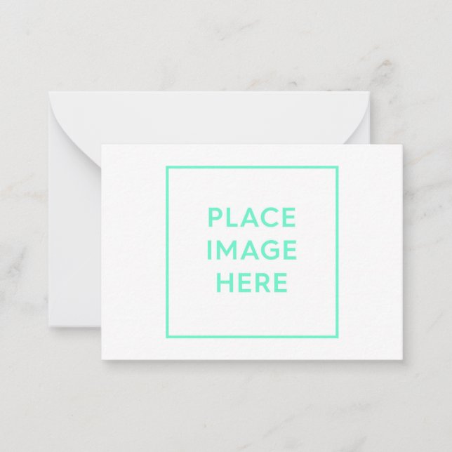 Tarjeta de nota plana (Anverso)