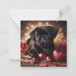 Tarjeta de nota plana