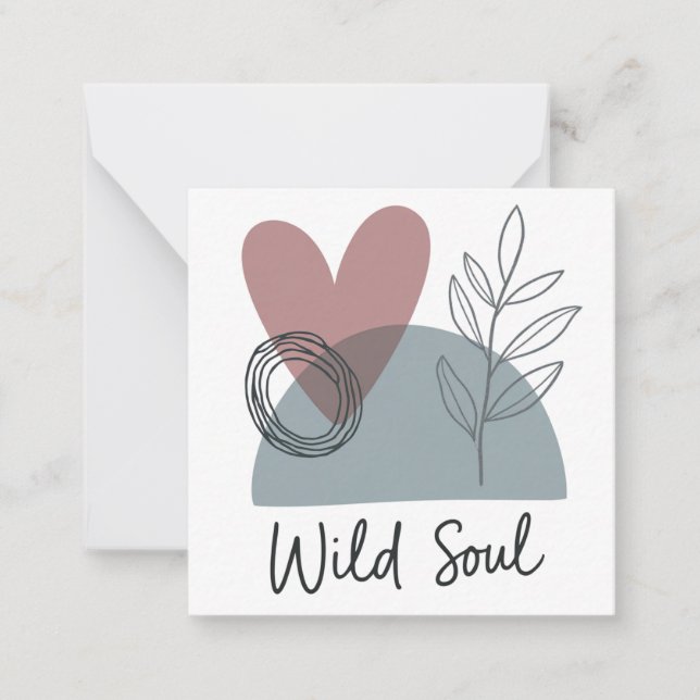 Tarjeta de nota plana (Anverso)