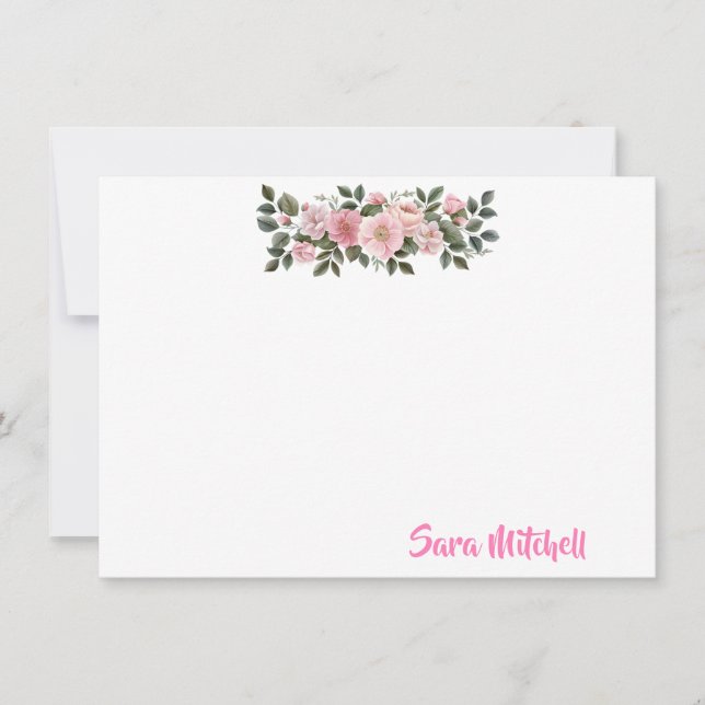 Tarjeta de nota plana (Anverso)