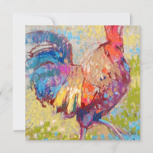 Tarjeta de nota plana cuadrada (Anverso)