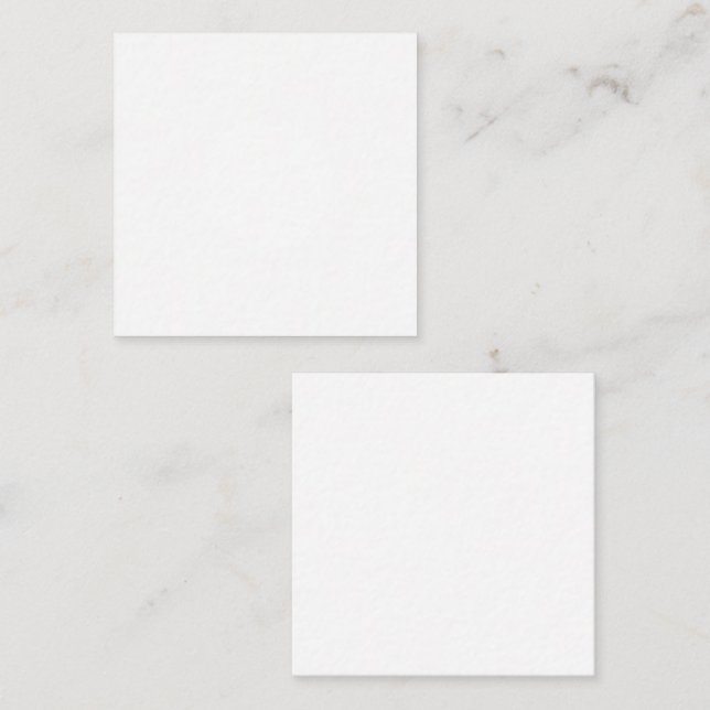 Tarjeta de nota plana de 2,5" x 2,5" (Anverso / Reverso)