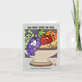 Tarjeta de nota plana de aliento