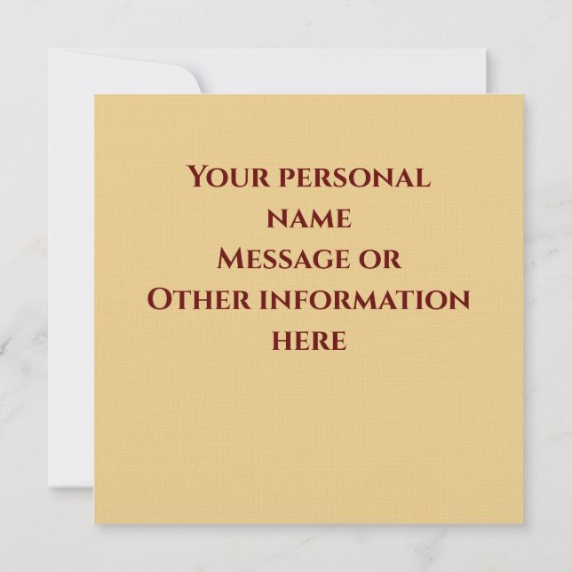 Tarjeta de nota plana de calabazas otoñales de est (Reverso)