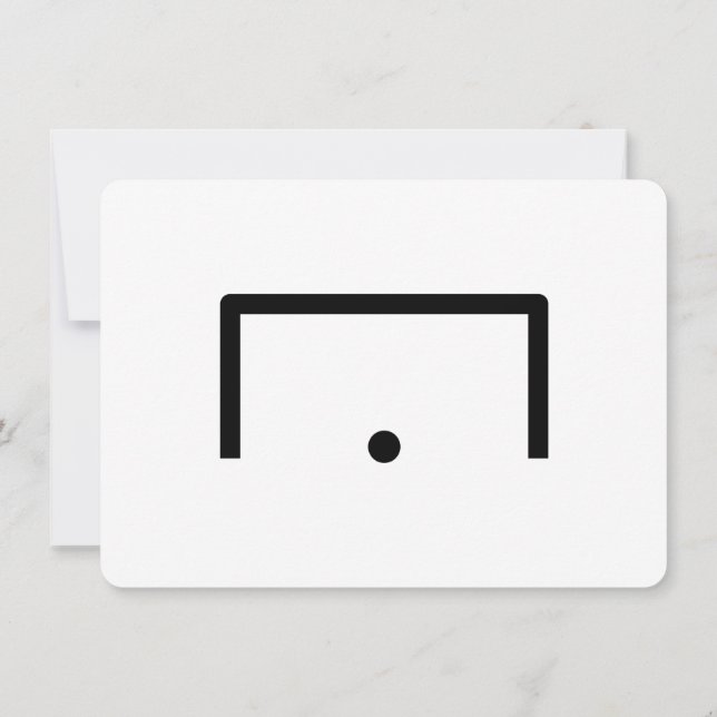 Tarjeta de nota plana de objetivo (Reverso)