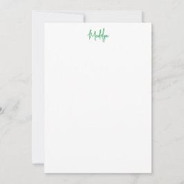 Tarjeta de nota plana de sandía