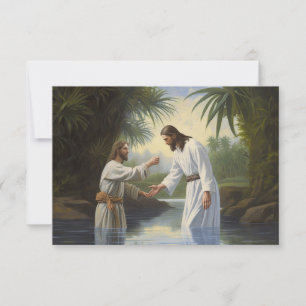 Tarjeta de nota plana Jesús