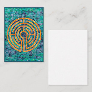 Tarjeta de nota plana LABYRINTH II 3.5x2.5