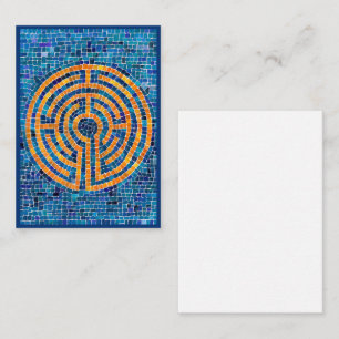 Tarjeta de nota plana LABYRINTH IV 3.5x2.5