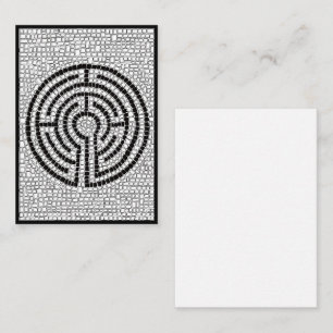 Tarjeta de nota plana LABYRINTH VII 3.5x2.5