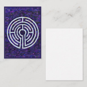 Tarjeta de nota plana LABYRINTH VIII 3.5x2.5