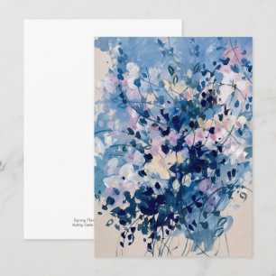 Tarjeta de nota plana moderna