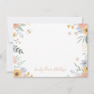 Tarjeta de nota plana Sweet as Bee