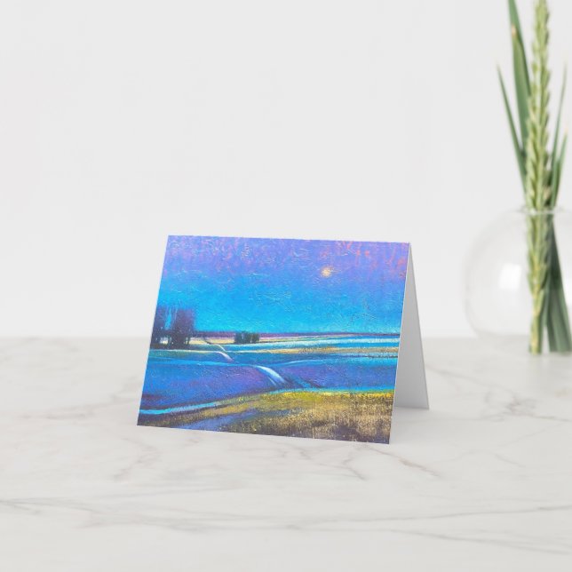 Tarjeta de nota plegada clásica (Anverso)