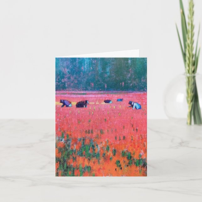 Tarjeta de nota plegada clásica (Anverso)