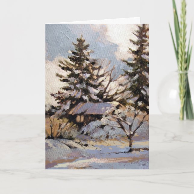 Tarjeta de nota plegada clásica (Anverso)