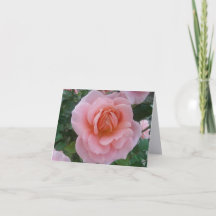 Tarjeta de nota plegada de fotografía de arte fino