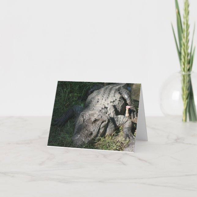 Tarjeta de nota plegada de la foto del ligador (Anverso)