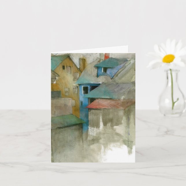 Tarjeta de nota plegada del Personalizado (Planta pequeña)