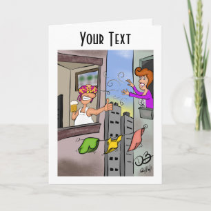 Tarjeta de nota plegada Oops