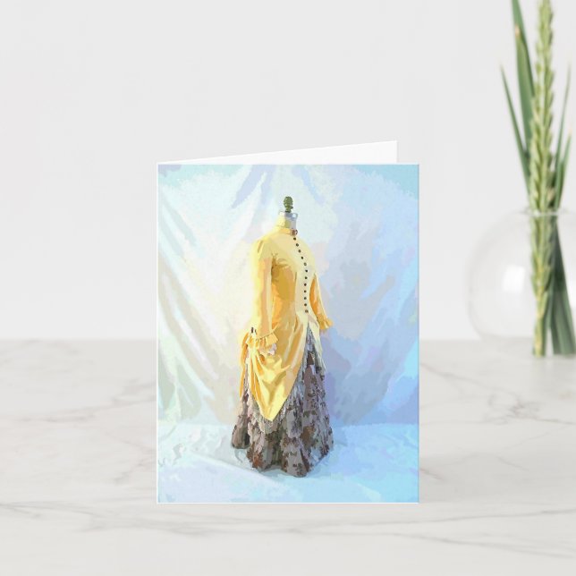 Tarjeta de nota plegada pequeña, de 4" x 5,6" (Anverso)