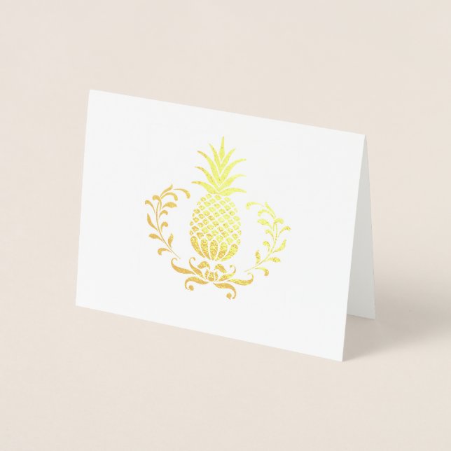 Tarjeta de nota real de piña (Anverso)
