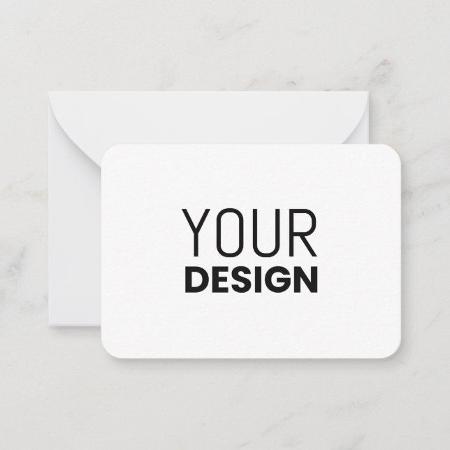 Tarjeta de nota redonda [varios tamaños] (Anverso)