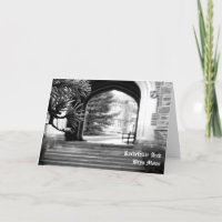 Tarjeta de nota Rockefeller Arch Bryn Mawr