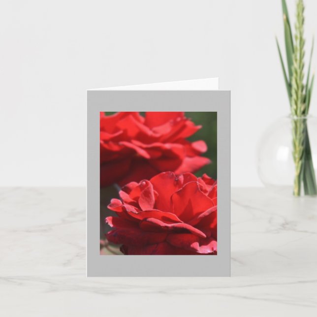 Tarjeta de nota roja para Bouquet (Anverso)