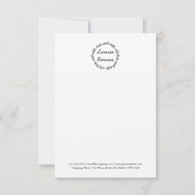 Tarjeta de nota rusa (Anverso)