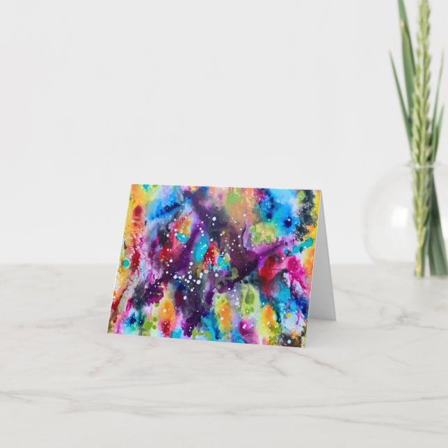 Tarjeta de nota Stardust Blank (Anverso)